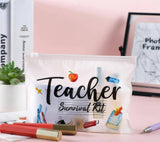 Harper & Barlow - Teacher waterproof cosmetic bags pack of 10