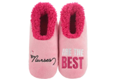 (Womens) Nurses are the best- Snoozies Slippers (Womens)