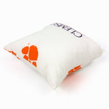 Everything Comfy - Clemson Tigers Decorative Pillow: Team Colors / Single