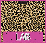 OUTSIDE THE BOX, LLC - Badge Buddies Horizonal Leopard: Badge Buddy Horizontal Leopard MA