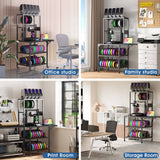 39F Inc. - 3D Printer Workstation Collection with Filament Storage: Slim Power Tower