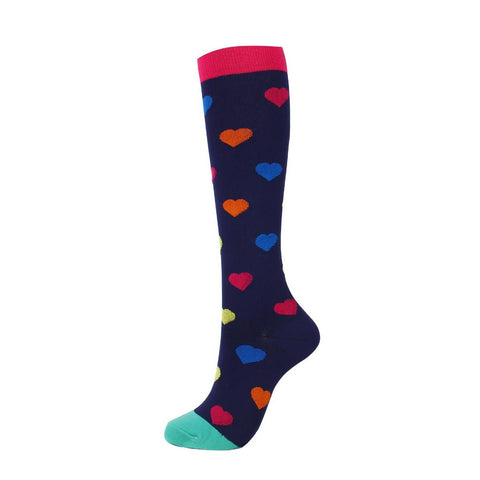 ACCITY - WOMEN'S SPORTS ELASTIC COMPRESSION SOCKS_CWMS1863: TYPE2 / (S/M) 1