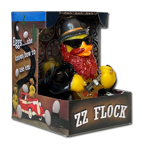 CelebriDucks - ZZ Flock Rubber Duck