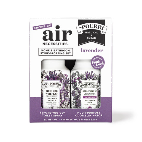 ~Pourri - ~Pourri Air Necessities Home + Bathroom Kit, Lavender 1.4oz*