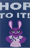 Think Medical Wholesale - Animal Pals "HOP To It" Fashion Compression Sock