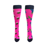 Think Medical Wholesale - Fashion Compression Birds & Bees Sock