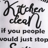 "Keep This Kitchen Clean" Decorative Kitchen Towel