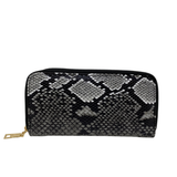 YOUZEY - Crossbody Tote Python Print 3 Piece Set: Red