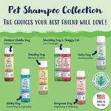 Arkwright Home - Deshedding Dog Shampoo and Conditioner, 2-in-1 formula: 13 oz