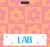 OUTSIDE THE BOX, LLC - Badge Buddies Horizontal Checkered: Badge Buddy Horizontal Checkered MA