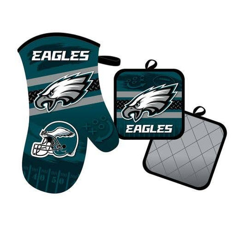 Mojo Licensing - Philadelphia Eagles Oven Mitt and Pot Holder