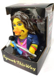CelebriDucks - Squawk This Way Rubber Duck