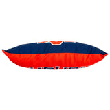 Everything Comfy - Auburn Tigers 2 Sided Bolster Travel Pillow, 16" x 6", Made in the USA