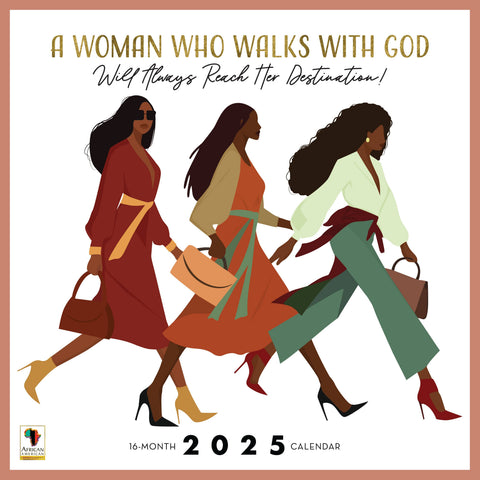 African American Expressions - 2025 Women Who Walks with God Calendar