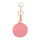 PinktownUSA - Keychain AKA Sorority Pink Padded Charm for Women: Pink / Gold / 7 x 3.10 inches
