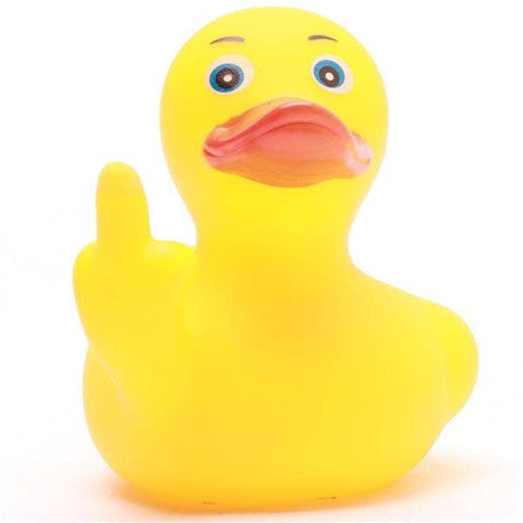 Duckshop - Duck You Rubber Duck - Middle Finger Rubber Duck