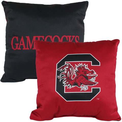 Everything Comfy - South Carolina Gamecocks 2 Sided Decorative Pillow, 16" x 16", Made in the USA