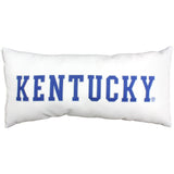 Everything Comfy - Kentucky Wildcats 2 Sided Bolster Travel Pillow, 16" x 6", Made in the USA