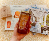 Pure Southern Honey - Honey With Comb 1 Lb (12 Jars) Raw, Unfiltered, Unheated