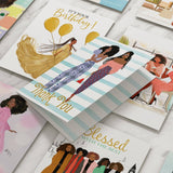 African American Expressions - AOAB820 All Occasion Cards - Sister Friend 2 Assortment