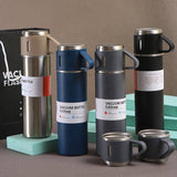 VIGOR - Classy Gift set Vacuum Flask Thermos Cup: Mix & Match Colors