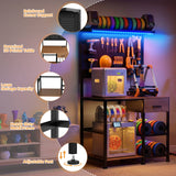 39F Inc. - 3D Printer Workstation Collection with Filament Storage: Slim Power Tower