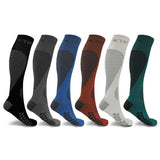 Extreme Fit Wholesale - KNEE-HIGH COMPRESSION SOCKS - ASSORTED DESIGNS: Novelty 1 / Large/XL