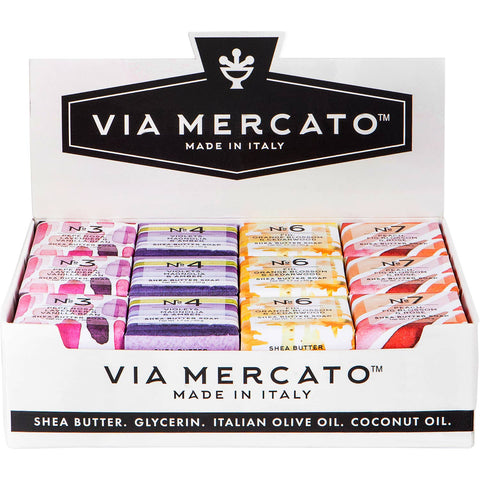 European Soaps - Via Mercato Mini Soap Assortment of 4