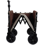 39F Inc. - All-in-one Convertible Folding Camping Wagon Cart: Beige