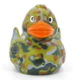 Ducks in the Window - Camouflage Rubber Duck