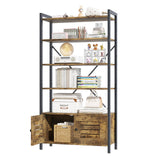 Three Star IM/EX Inc. - 27X12X56 BRWN 4 SHELF CABINET