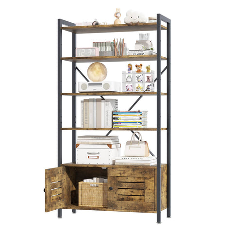 Three Star IM/EX Inc. - 27X12X56 BRWN 4 SHELF CABINET