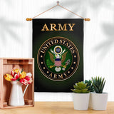 Two Group Flag Co - Army Armed Forces Military Decor Flag: Garden Flag 13" x 18.5" Only / Double Sided-Thick Fabric