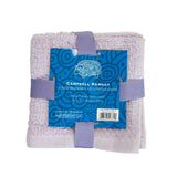 Arkwright Home - Pack of 6 Campbell Ramsey Washcloths 12x12 - Assorted Colors