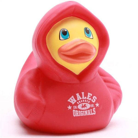 Duckshop - Rubber Duck Hoodie Wales - red - Rubber Duck