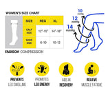 Think Medical Wholesale - Fashion Compression Birds & Bees Sock
