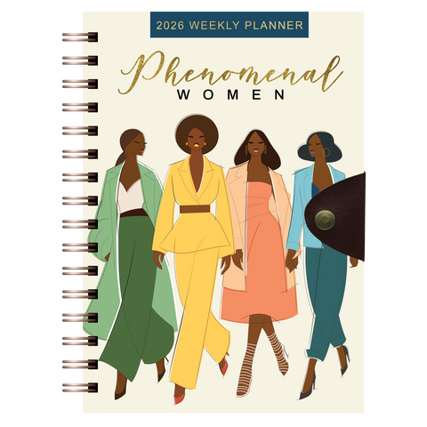 African American Expressions - 2026 Phenomenal Women Weekly Planner