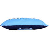 Everything Comfy - North Carolina Tar Heels 2 Sided Bolster Travel Pillow, 16" x 6", Made in the USA