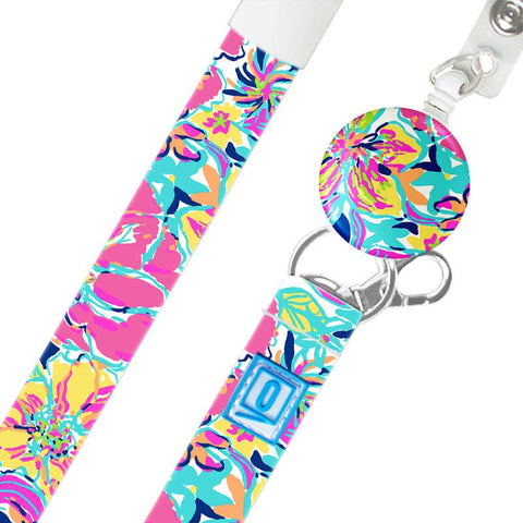 OUTSIDE THE BOX, LLC - LUXE Lanyard Tropical