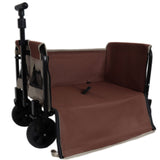 39F Inc. - All-in-one Convertible Folding Camping Wagon Cart: Beige