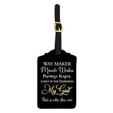 African American Expressions - Waymaker Luggage Tag Set