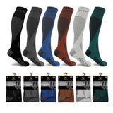 Extreme Fit Wholesale - KNEE-HIGH COMPRESSION SOCKS - ASSORTED DESIGNS: Novelty 1 / Large/XL