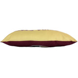 Everything Comfy - Florida State Seminoles 2 Sided Bolster Travel Pillow, 16" x 6", Made in the USA