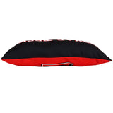 Everything Comfy - Texas Tech Red Raiders 2 Sided Bolster Travel Pillow, 16" x 6", Made in the USA