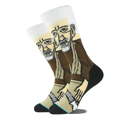 ACCITY - CARTOON STAR WARS SERIES CASUAL CREW SOCKS_CWAH1113: TYPE6 / (OS) 3