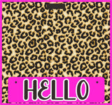 OUTSIDE THE BOX, LLC - Badge Buddies Horizonal Leopard: Badge Buddies Horizonal Leopard CNA