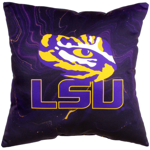 Everything Comfy - LSU Tigers 2 Sided Color Swept Decorative Pillow, 16" x 16"