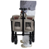 39F Inc. - All-in-one Convertible Folding Camping Wagon Cart: Beige