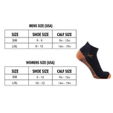 Extreme Fit Wholesale - COPPER-INFUSED COMPRESSION SOCKS (3-PAIRS PACKED TOGETHER): L/XL