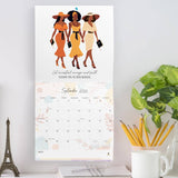 African American Expressions - 2025 Women Who Walks with God Calendar